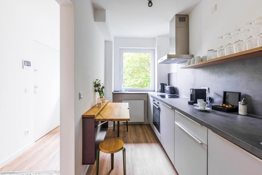 Glueck Auf Appartements Kaiserstrasse Muelheim 鲁尔河畔米尔海姆 外观 照片